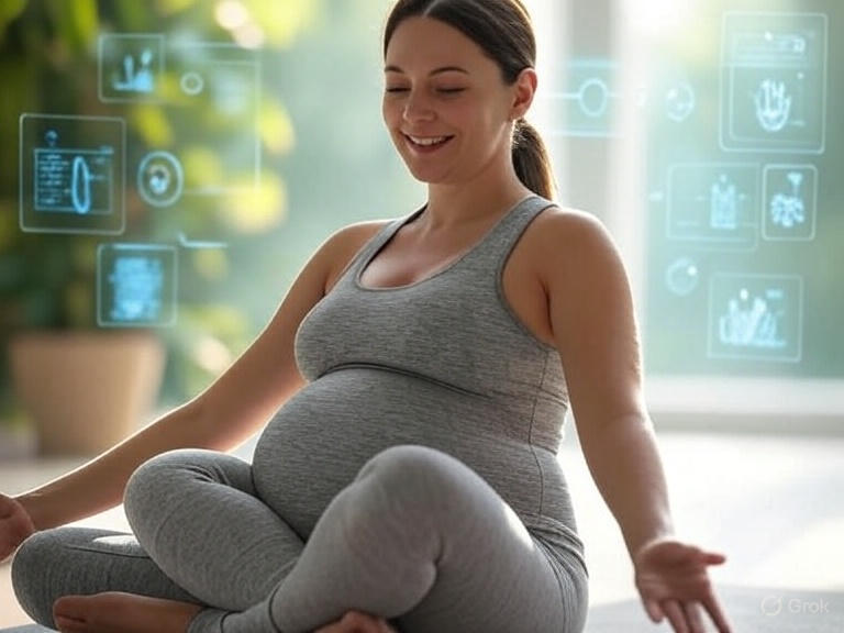 Tech-Driven Pregnancy: AI Innovations and Virtual Yoga Redefine Prenatal Care